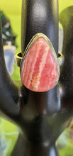 Load image into Gallery viewer, Sterling Silver Rhodochrosite Rings
