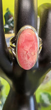 Load image into Gallery viewer, Sterling Silver Rhodochrosite Rings
