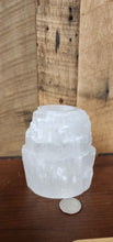 Load image into Gallery viewer, Small Selenite Candle Holder
