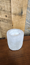 Load image into Gallery viewer, Selenite Candle Holder
