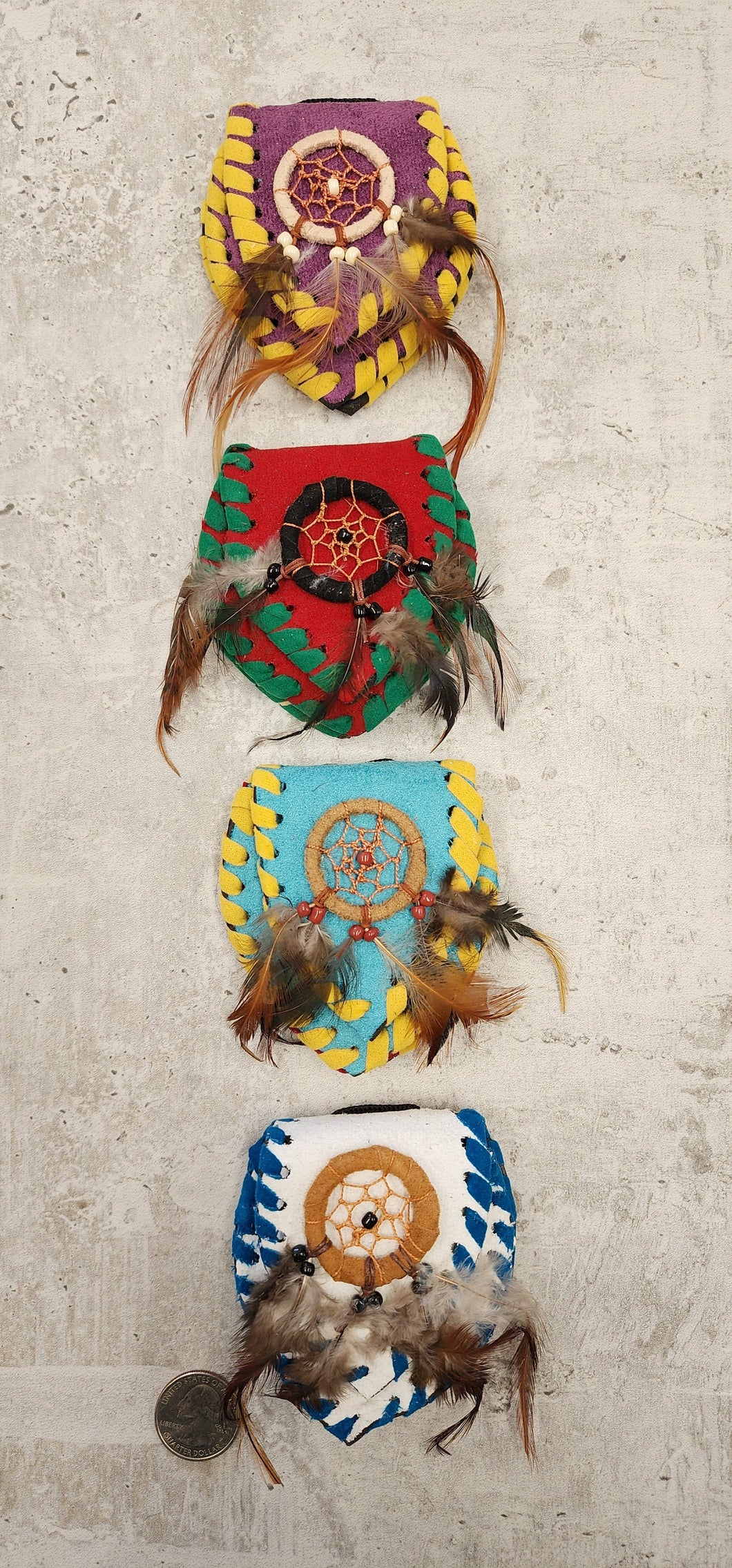 Pow Wow Pouch with Indian Flair