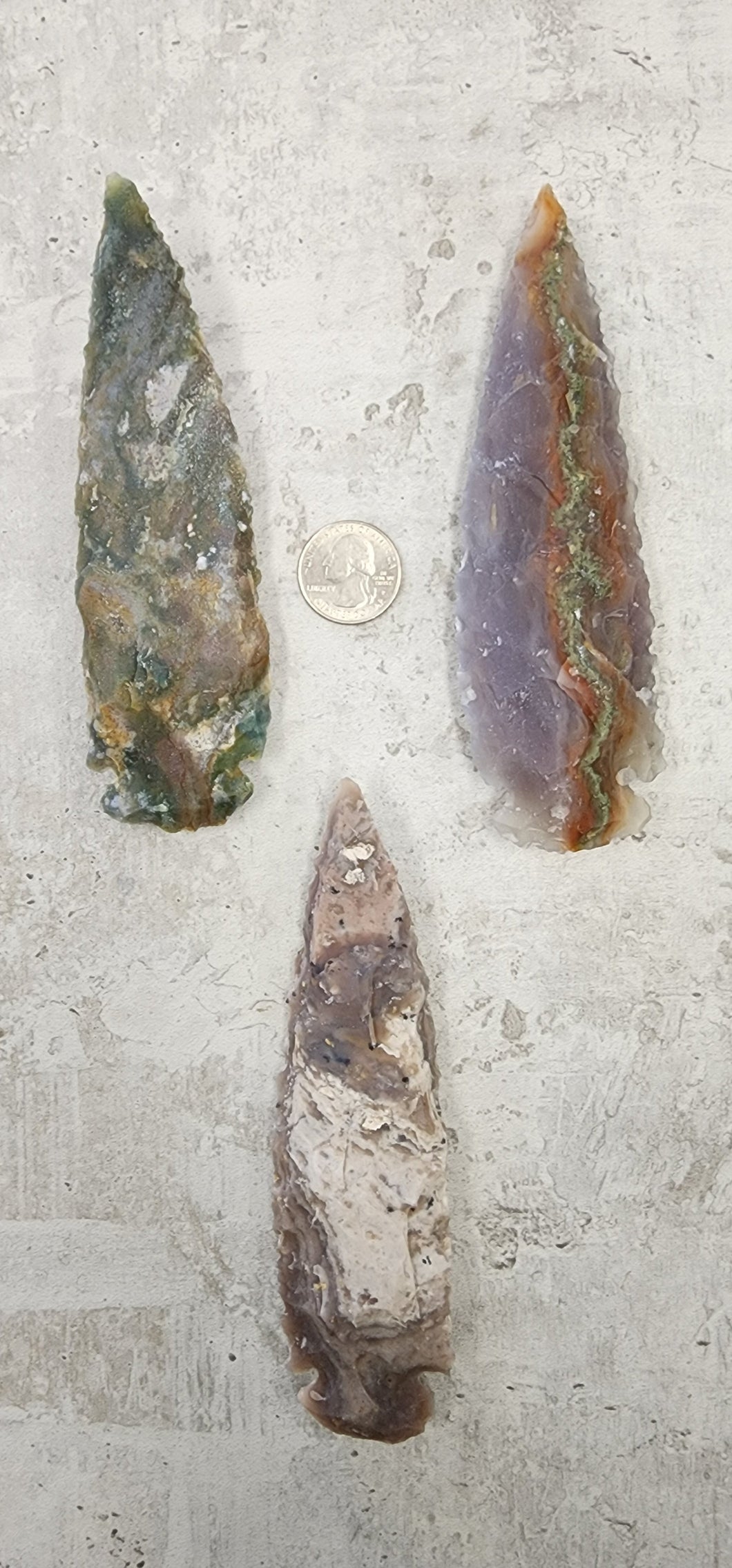 Large Stone Spearpoint (approx.6-7