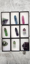 Load image into Gallery viewer, Medium Fluorite Wand,Heart, Slice
