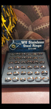 Load image into Gallery viewer, West Virginia Stainless Steel Rings
